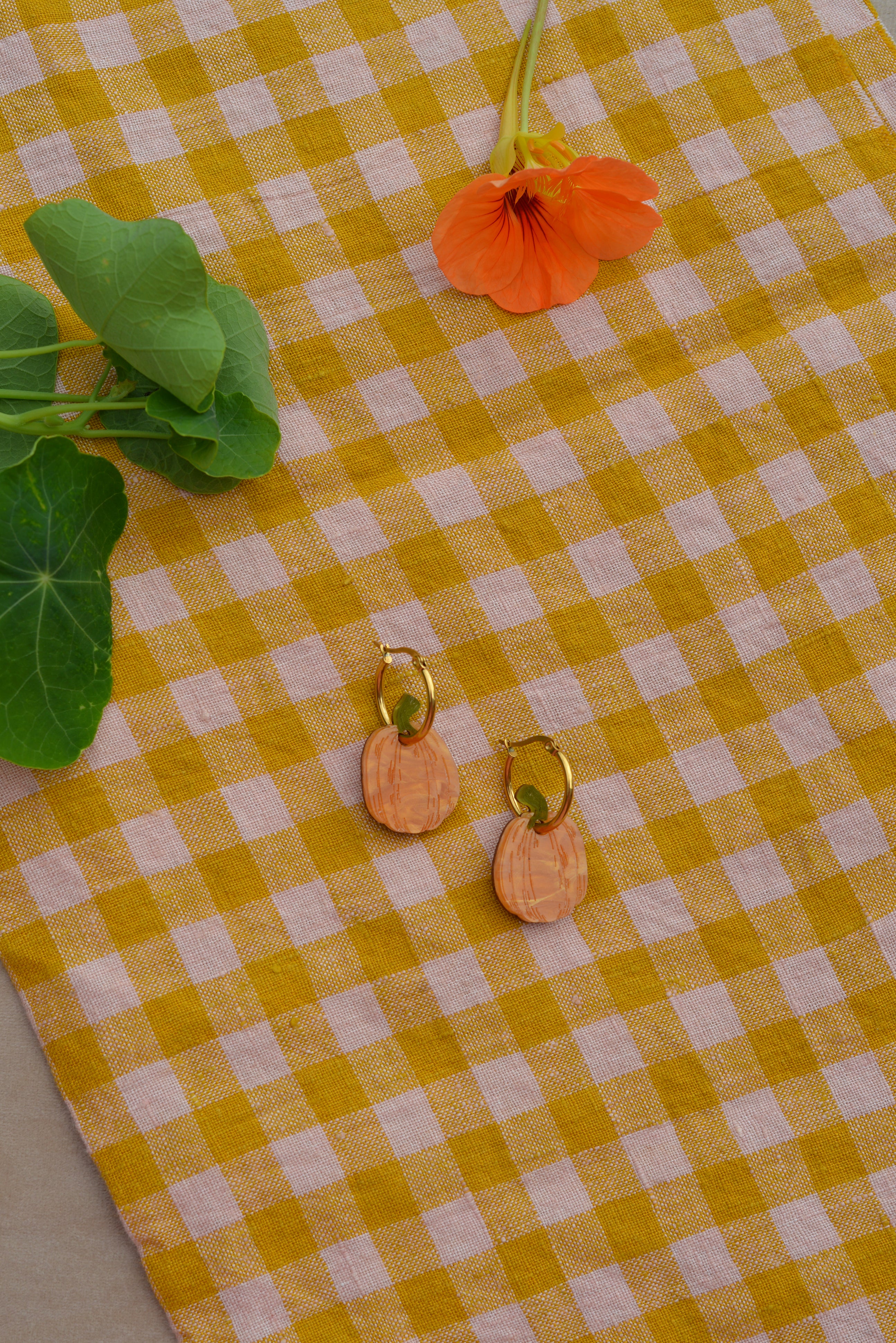 Orange Pumpkin Hoops