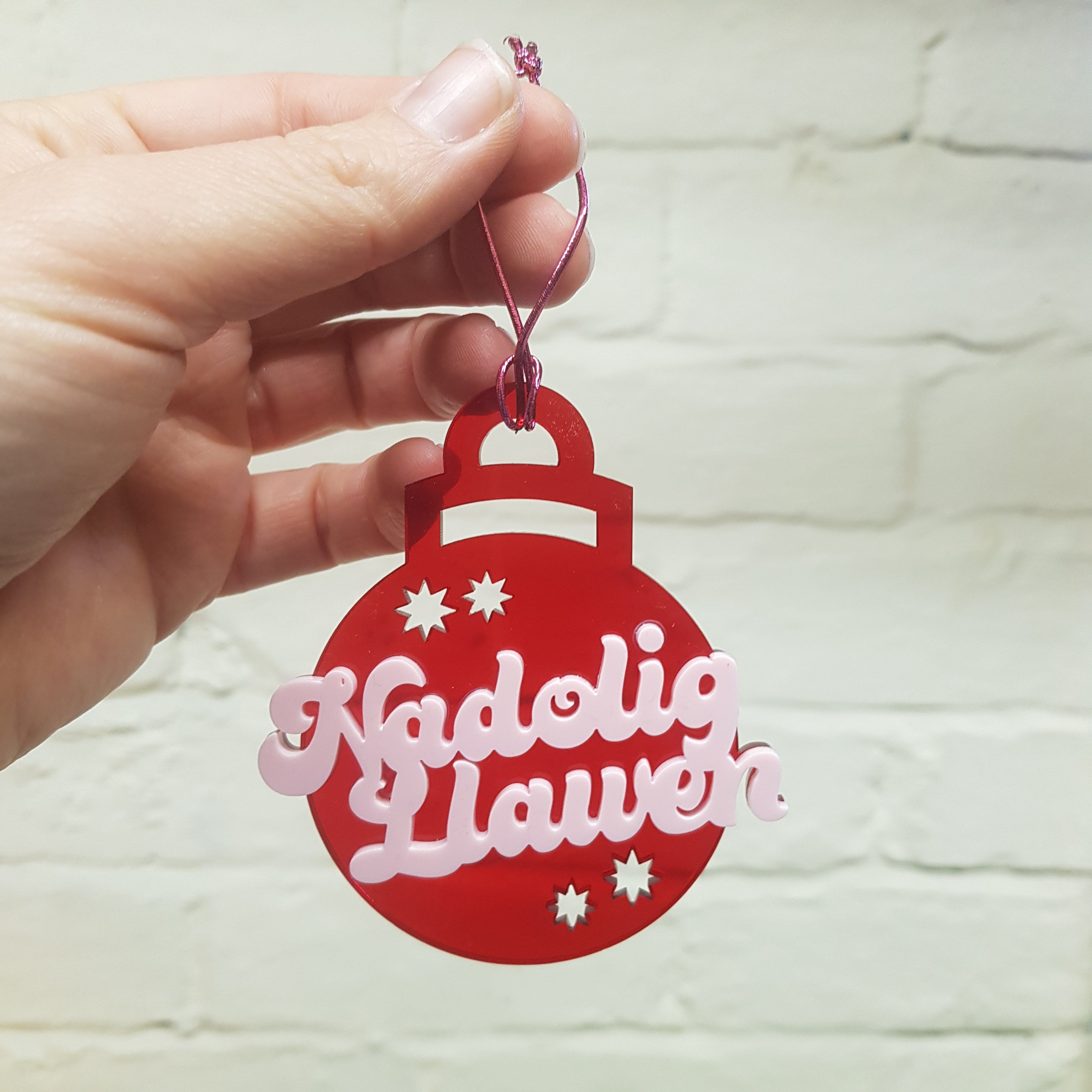 Nadolig Llawen Christmas Decoration