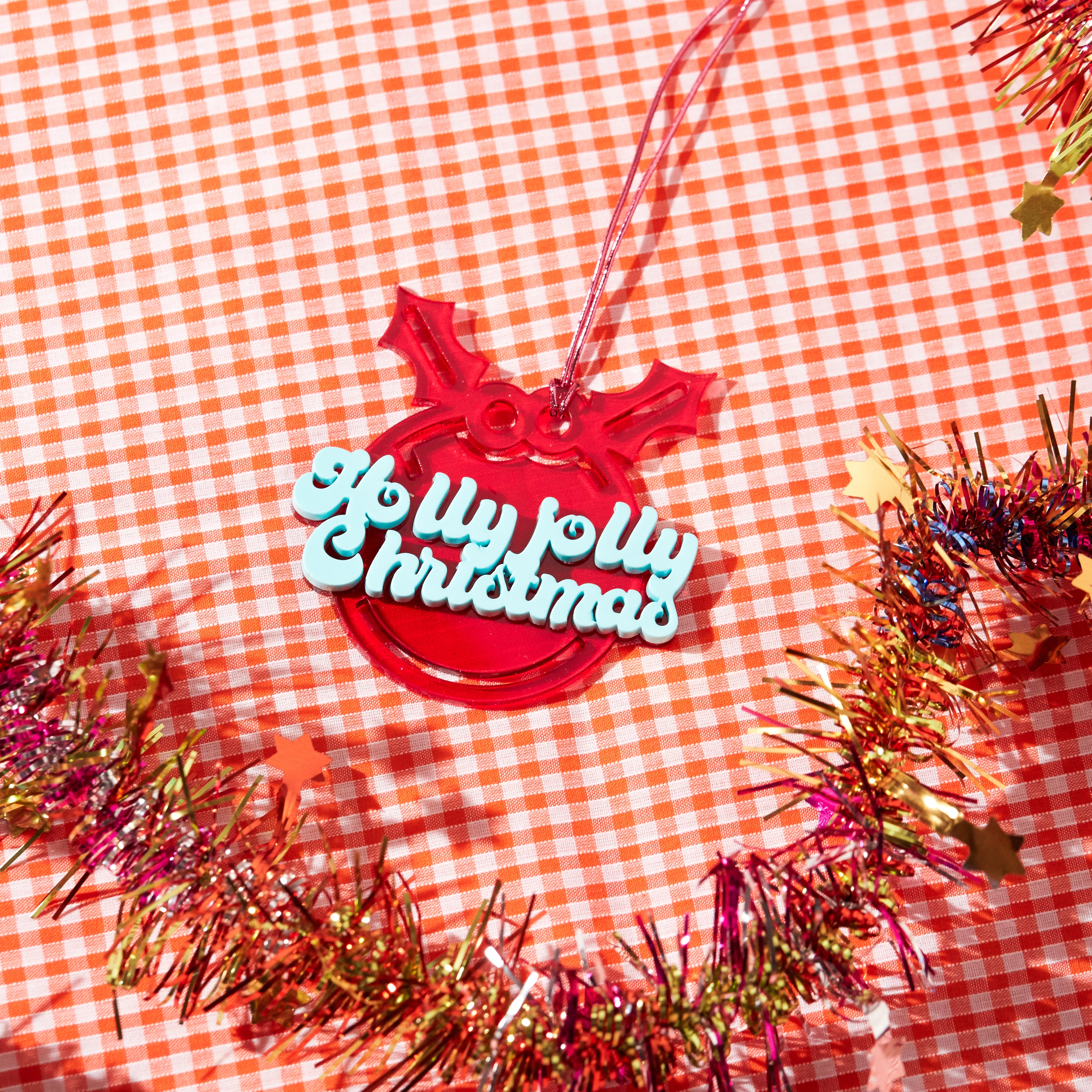 Holly Jolly Christmas Decoration