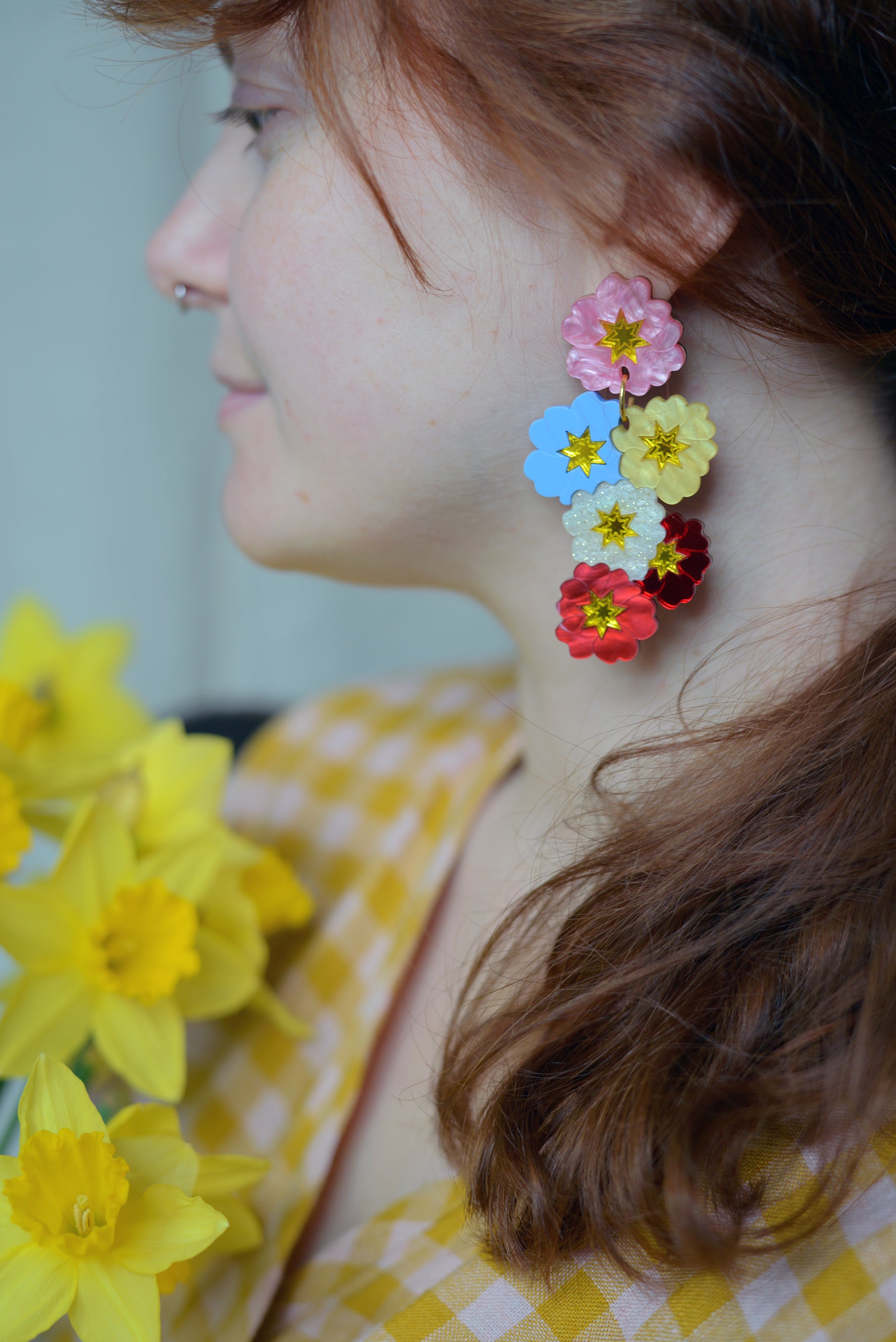 Boucles d'oreilles tendance Primula Bunch