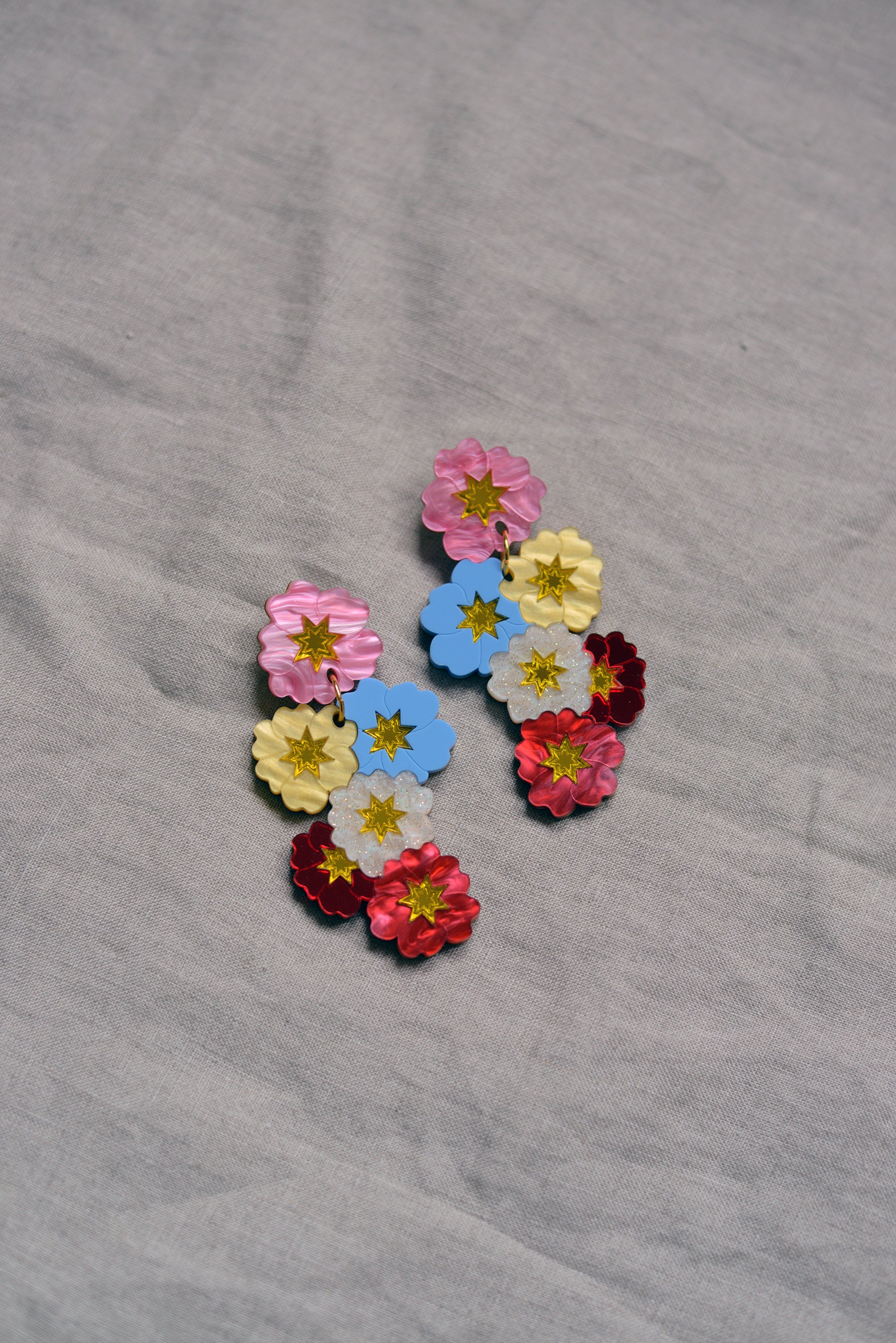 Boucles d'oreilles tendance Primula Bunch