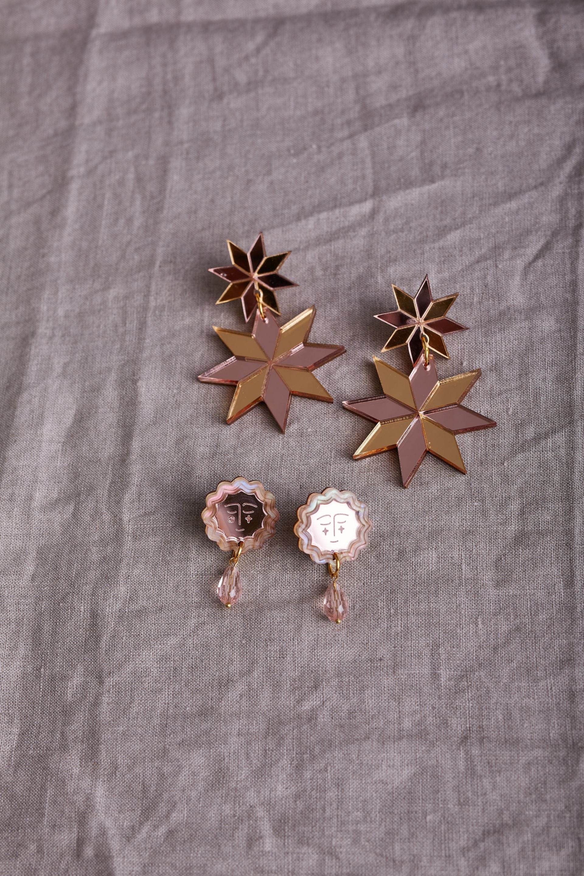 Celestial Statement Star Earrings