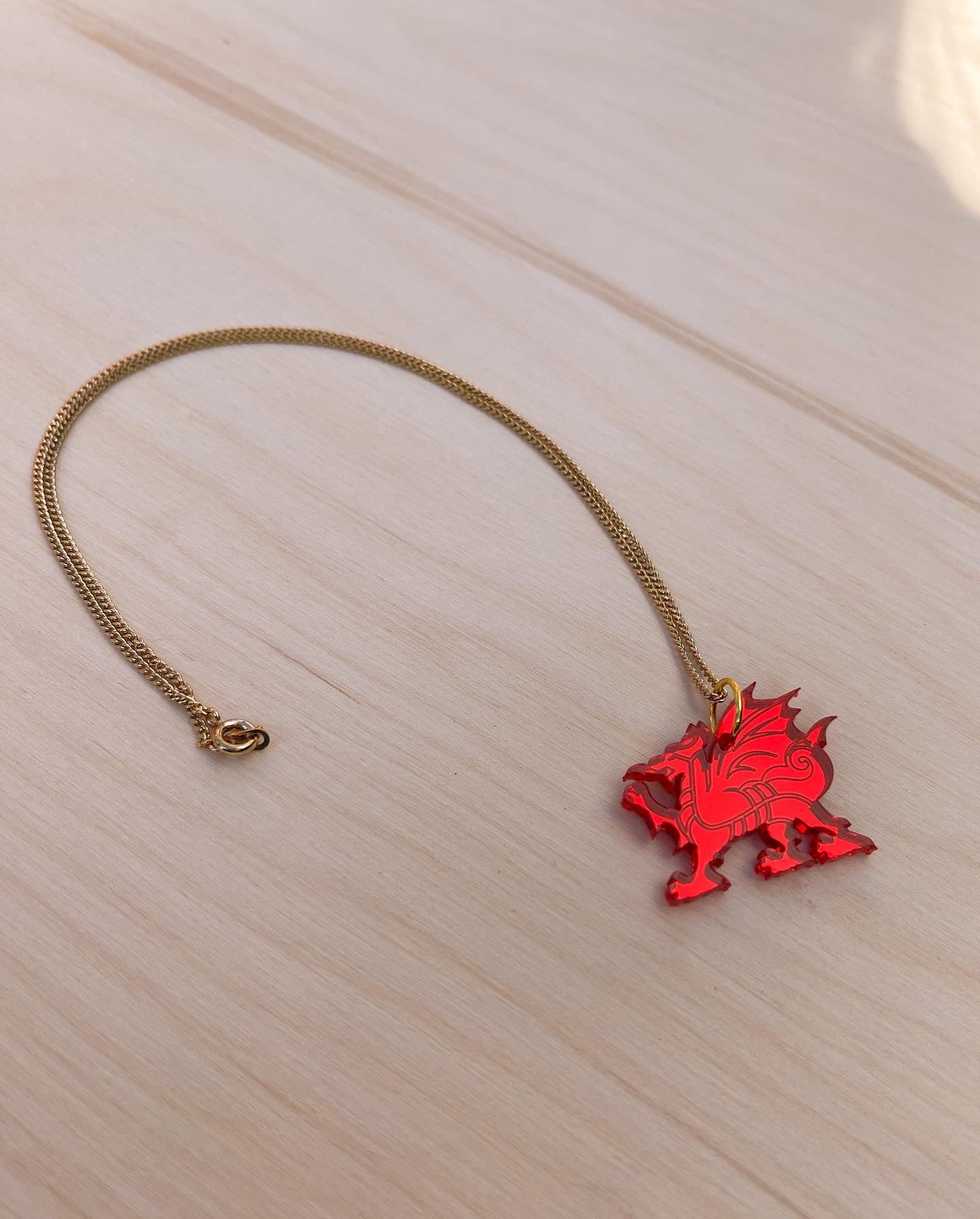 Welsh Dragon Necklace